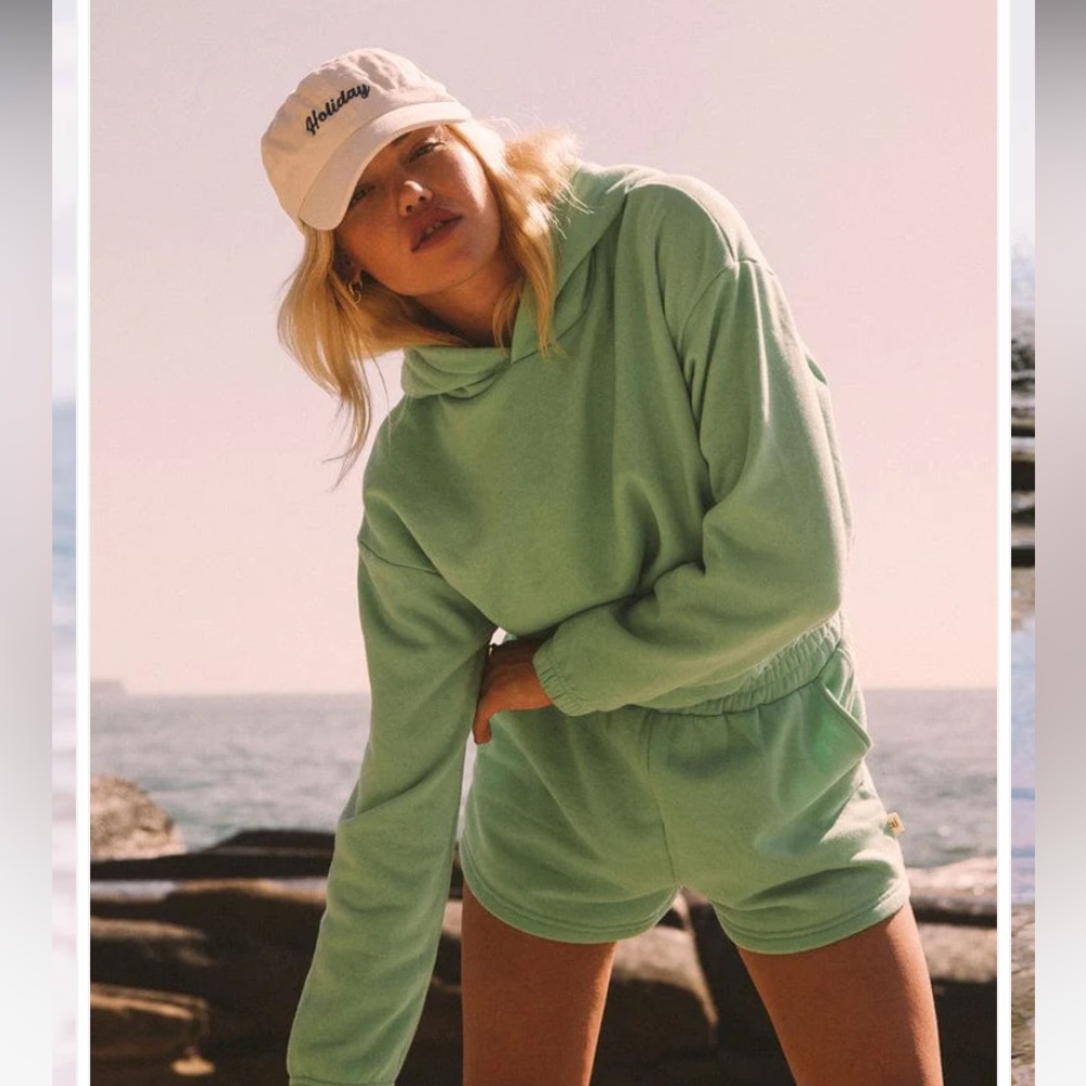 Araminata James Weekend Short and Hoodie Set NWT